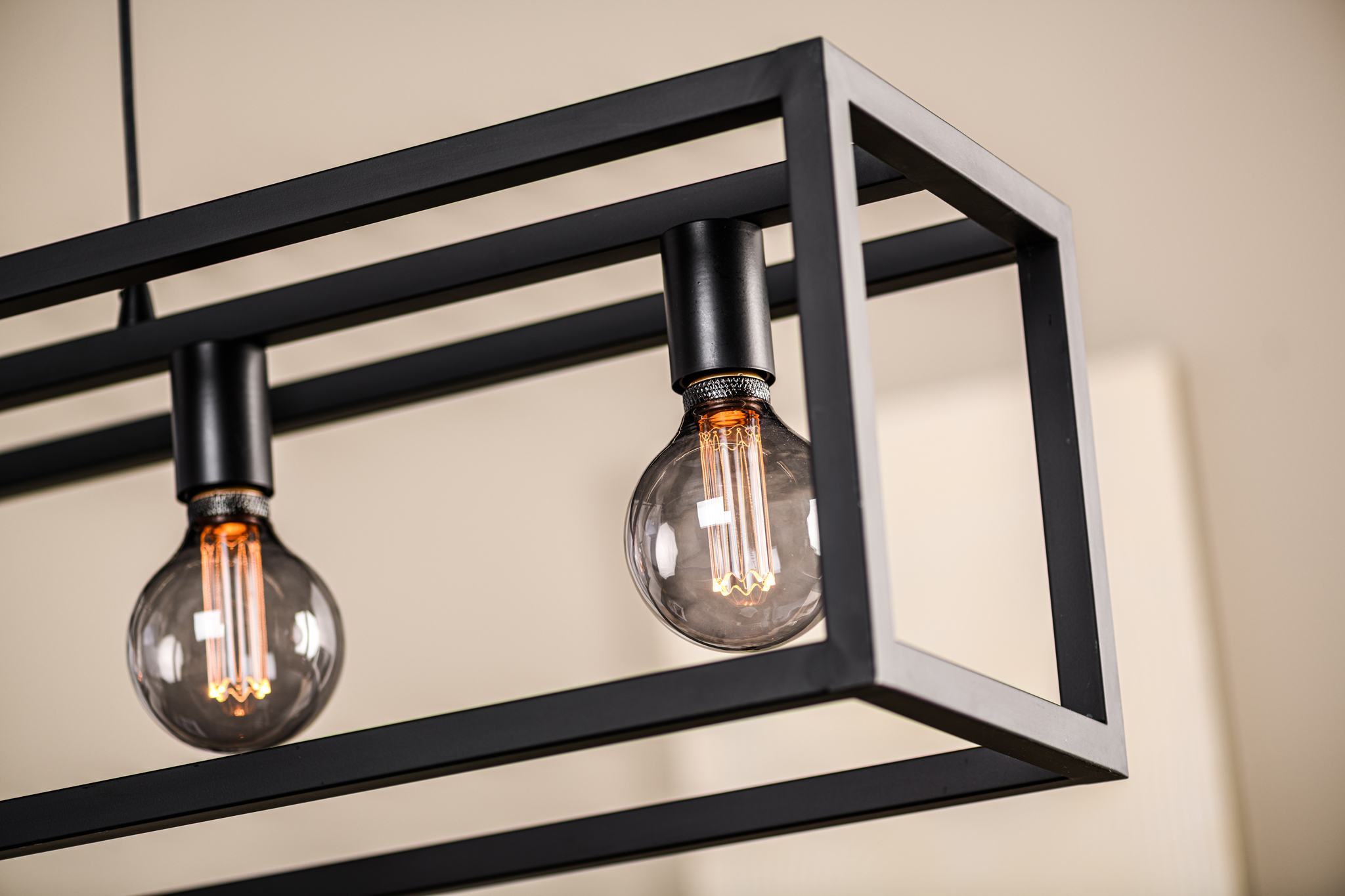 Hanglamp 5-lichts zwart - Afbeelding 3