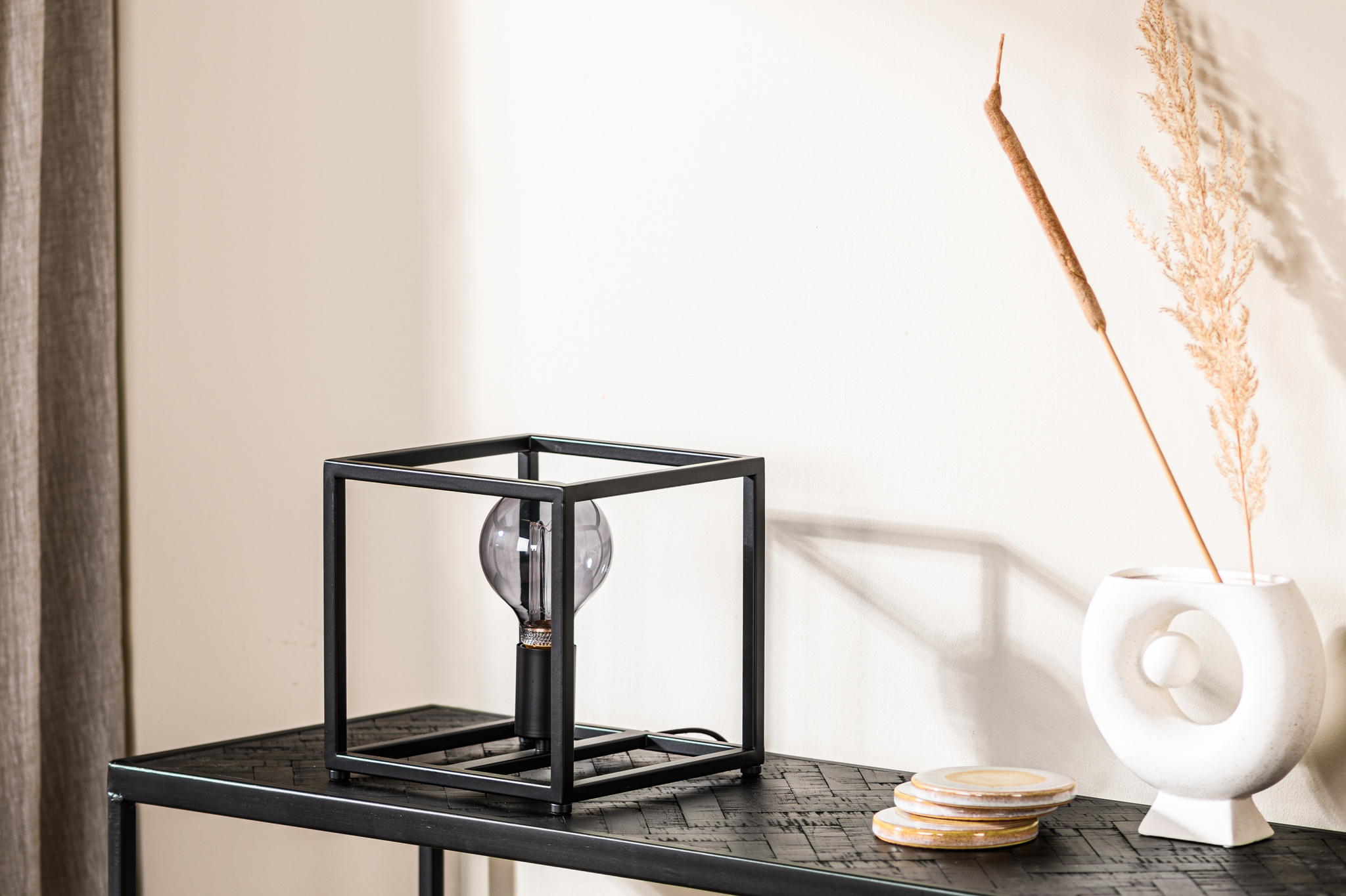 Tafellamp zwart 23 cm
