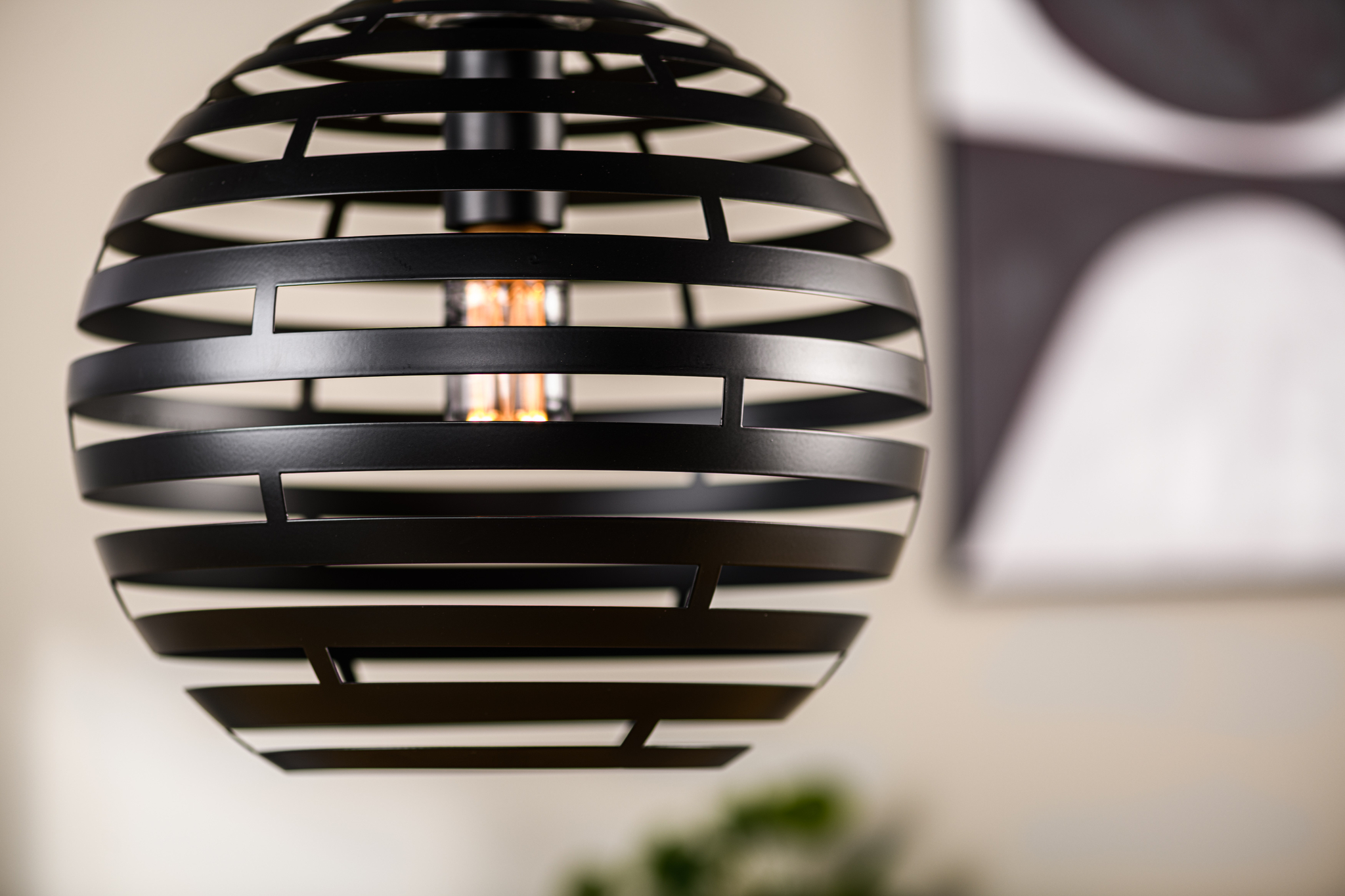 Hanglamp zwart 30 cm - Afbeelding 3