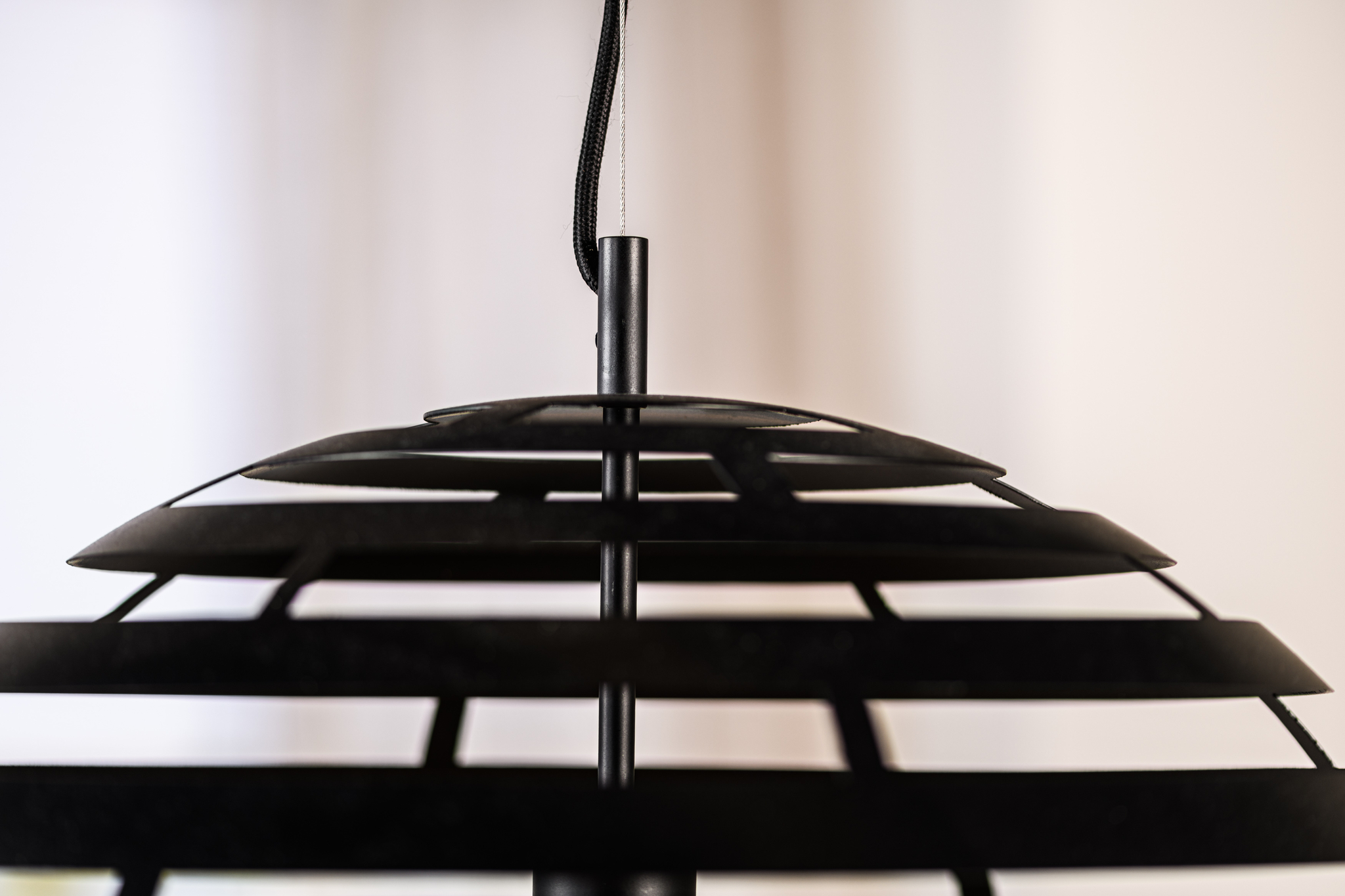 Hanglamp zwart 50 cm - Afbeelding 3