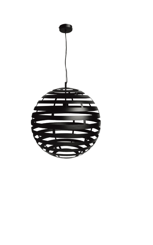 Hanglamp zwart 50 cm - Afbeelding 5