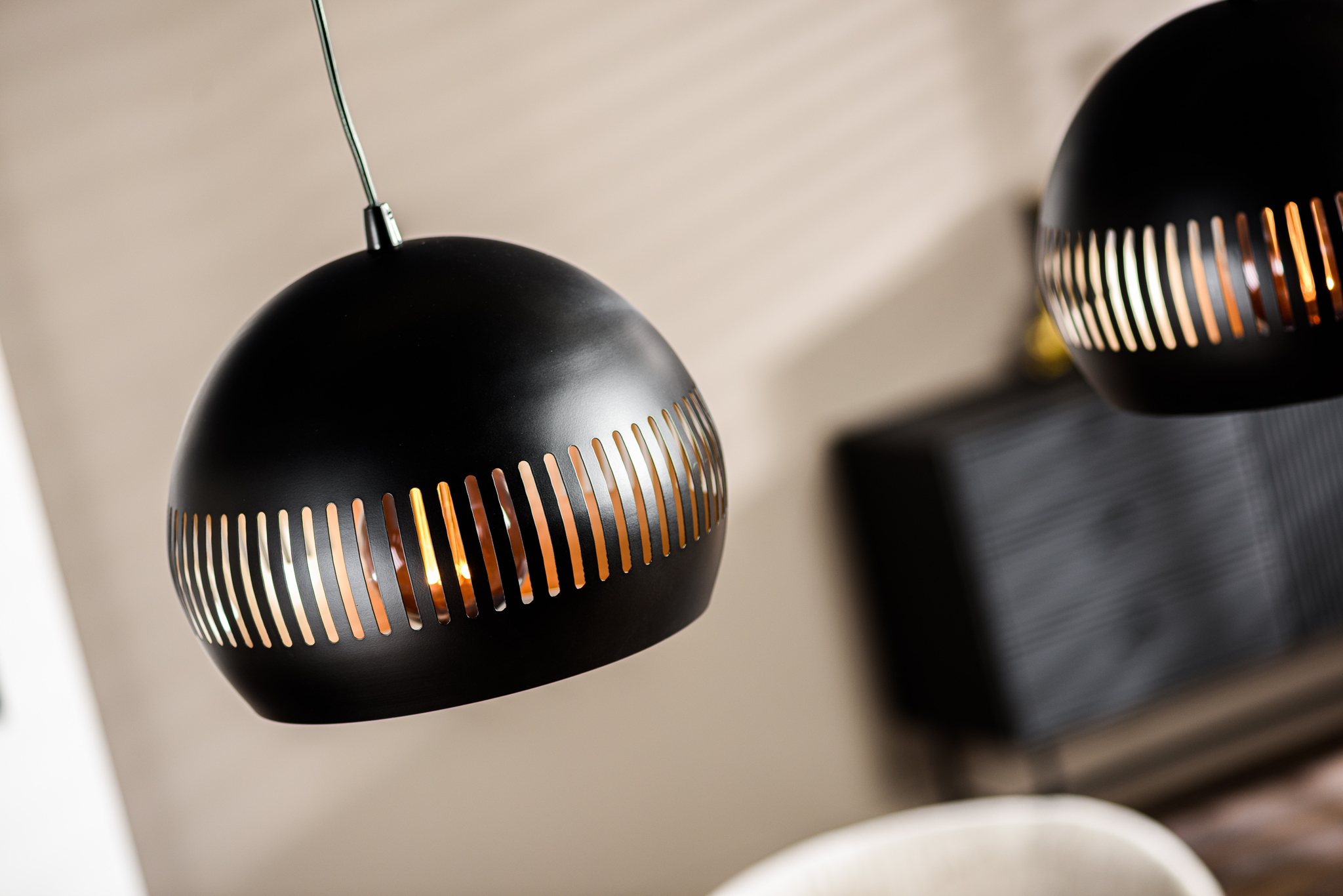 Hanglamp 3-lichts zwart - Afbeelding 3