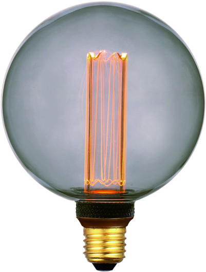Lichtbron Smoke zwart 12,5 cm