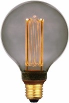 Lichtbron Smoke zwart 9,5 cm