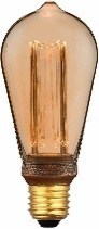 Lichtbron amber 6,4 cm