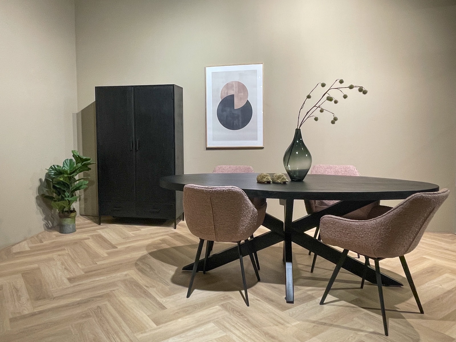 Eetkamertafel Kala Spider ovaal 240 cm - Afbeelding 4