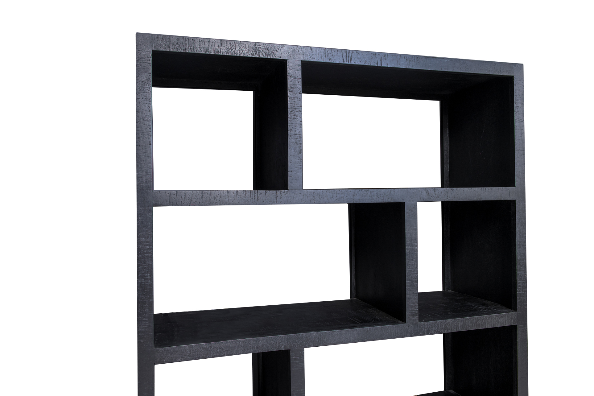 Kast Jaxx zwart 145 cm - Afbeelding 2