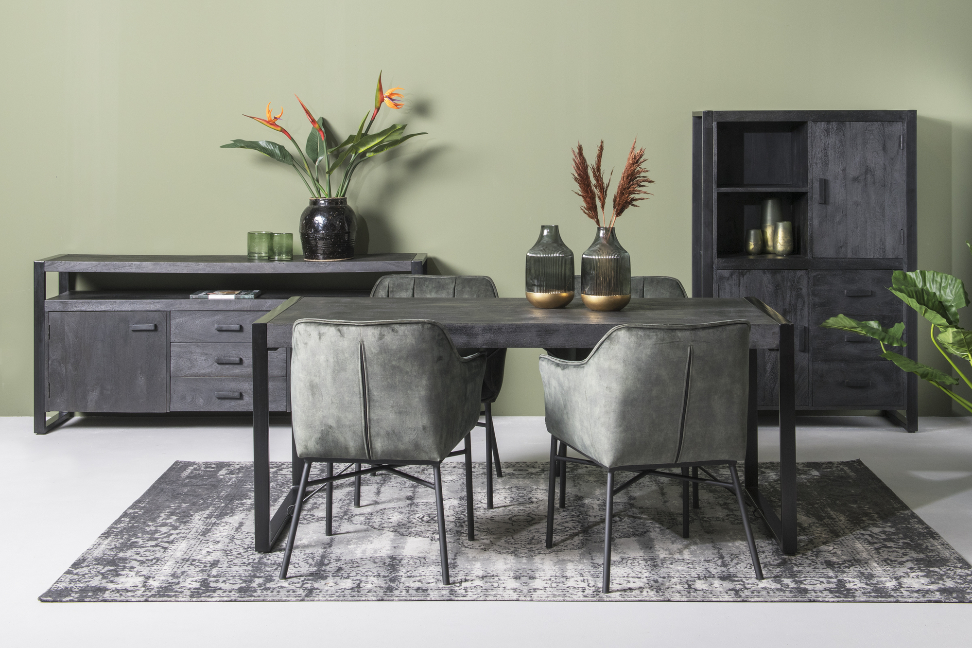 Eetkamertafel Norris 220x100 cm - Afbeelding 7