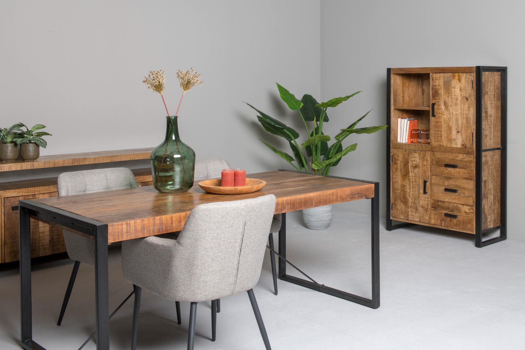 Eetkamertafel Nairobi 200x100 cm - Afbeelding 6