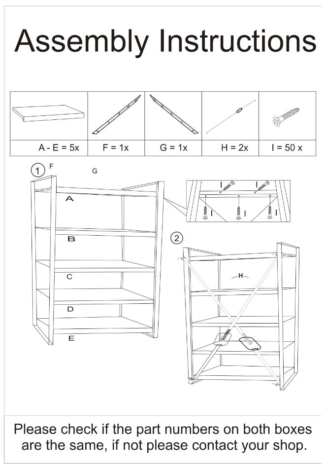 Boekenkast Nairobi 55 cm - Afbeelding 5