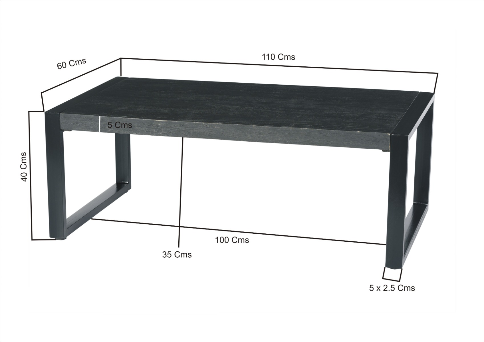 Salontafel Norris 110x60 cm - Afbeelding 4