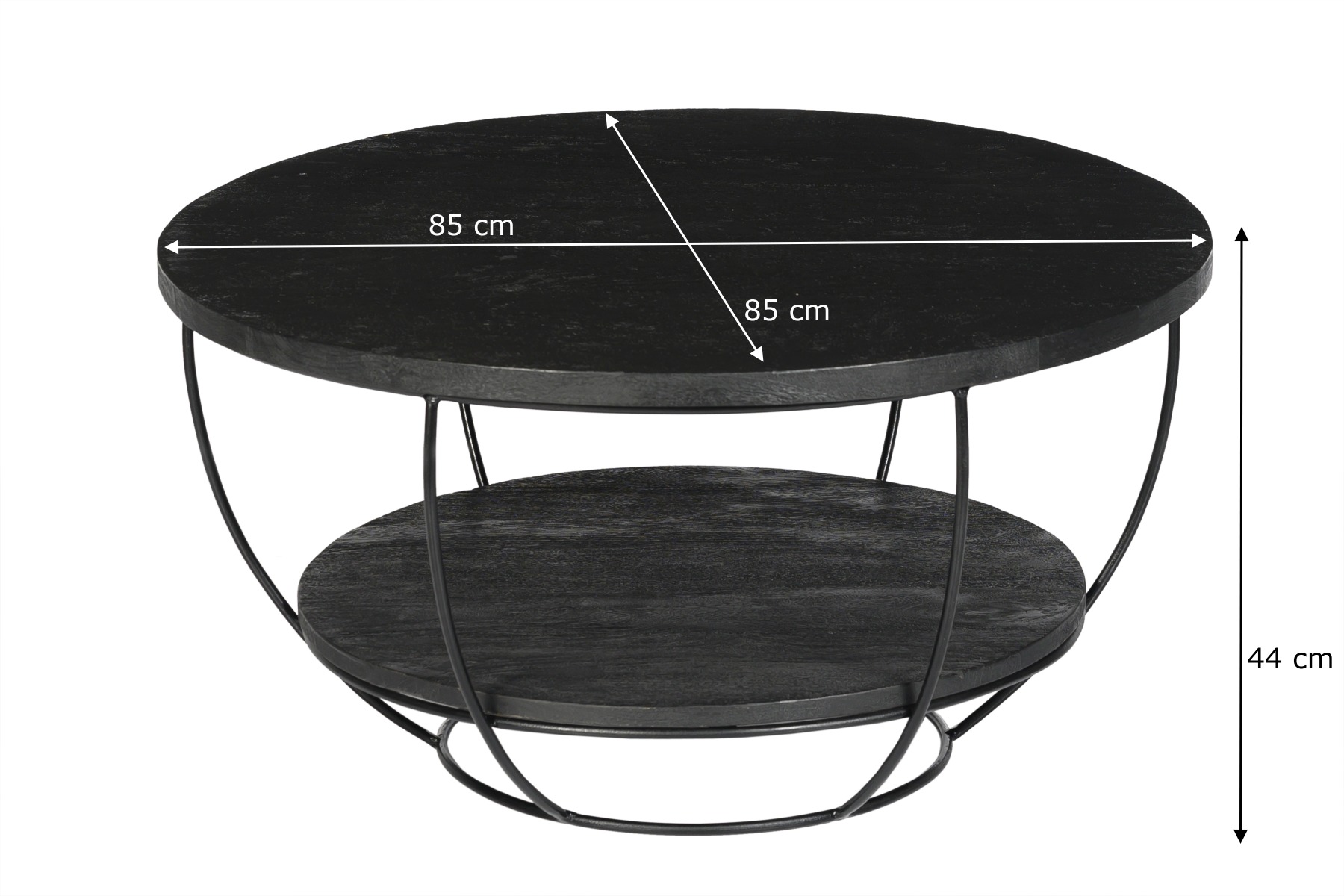 Salontafel Evan Norris 85 cm - Afbeelding 4