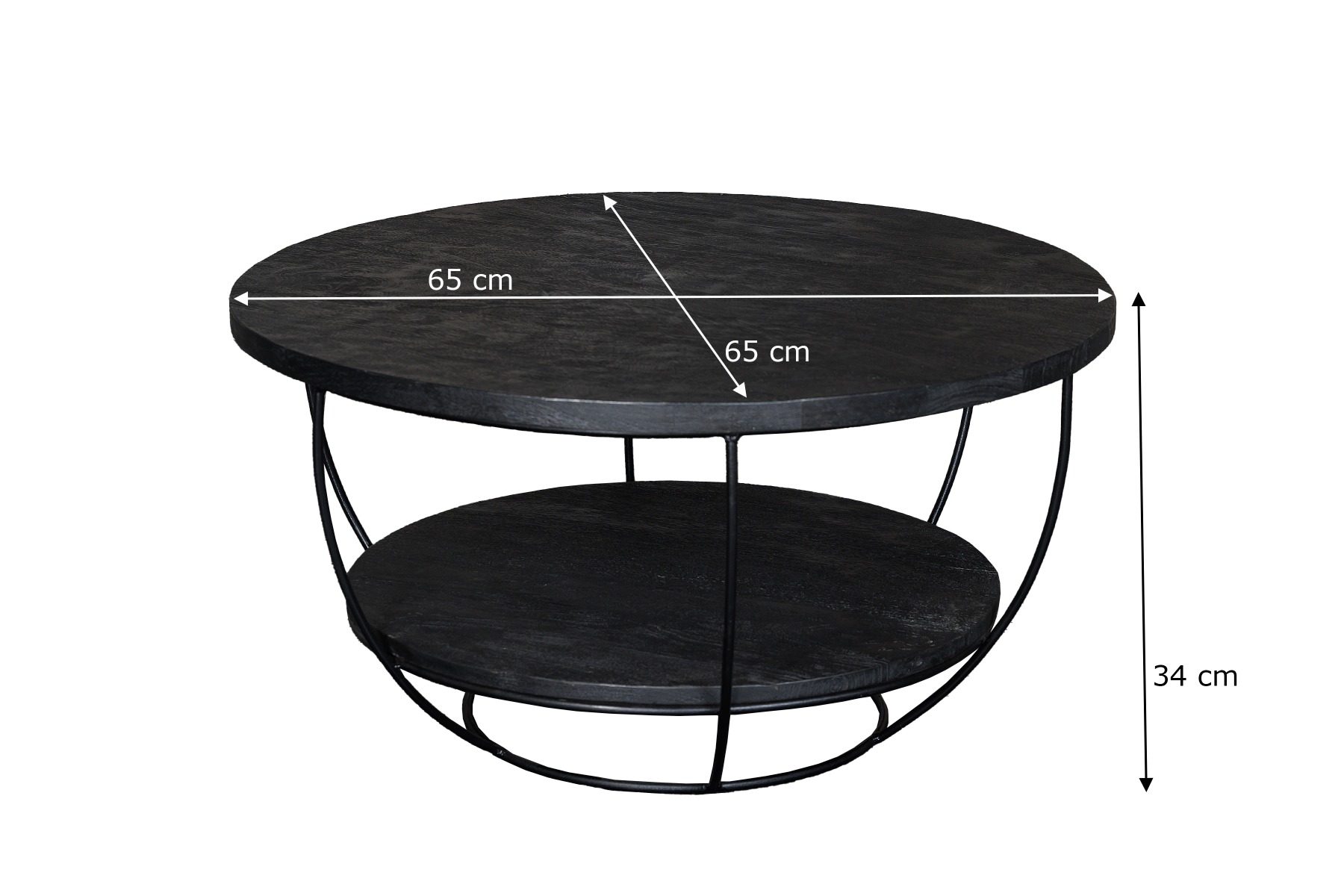 Salontafel Evan Norris 65 cm - Afbeelding 4