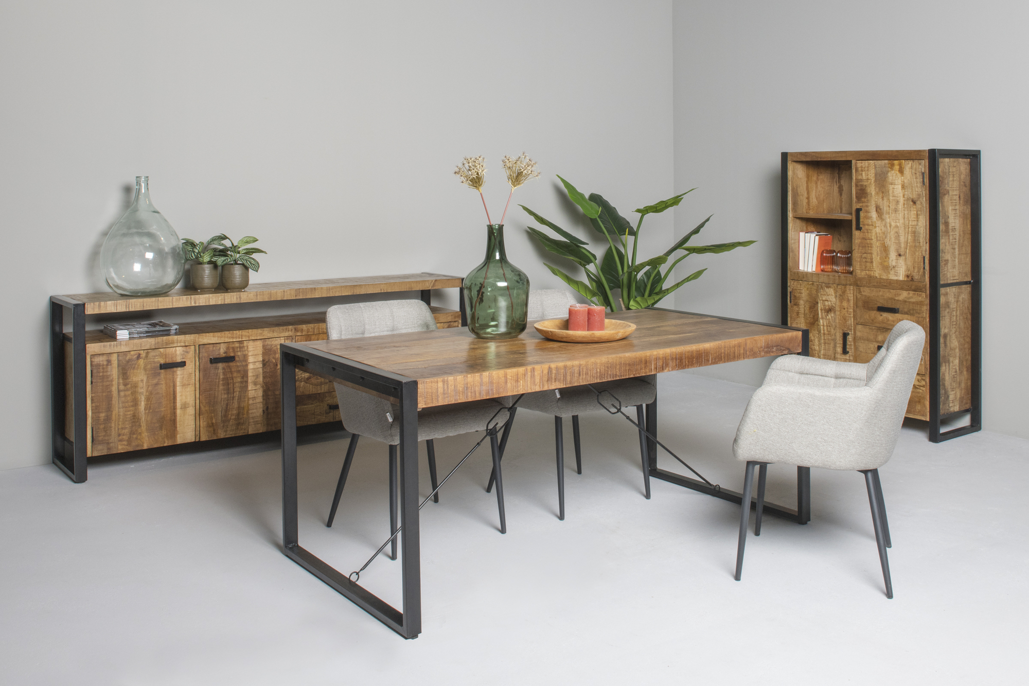 Eetkamertafel Nairobi 220x100 cm - Afbeelding 8