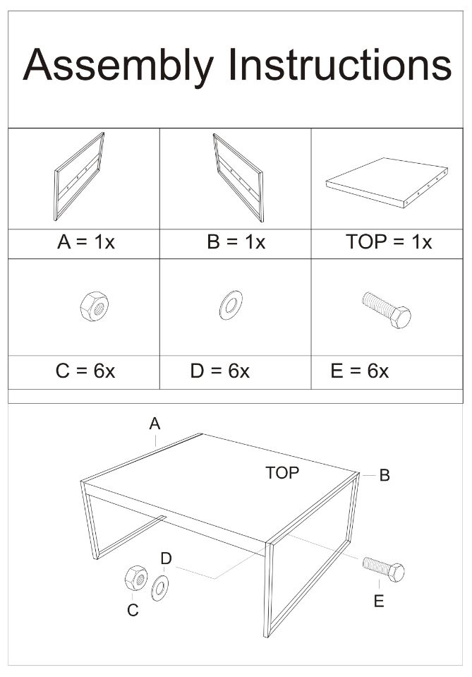 Salontafel Nairobi 60 cm - Afbeelding 5