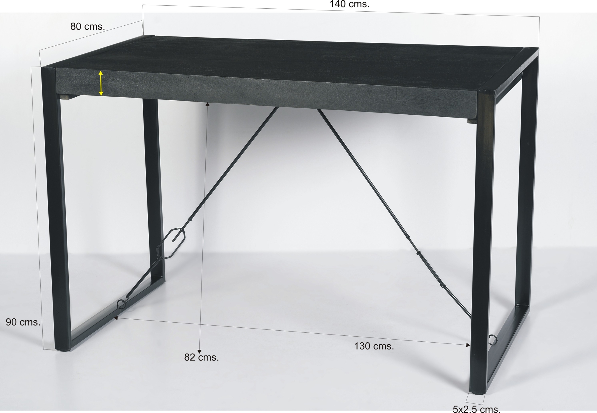 Bartafel Norris Bar 140 cm - Afbeelding 4