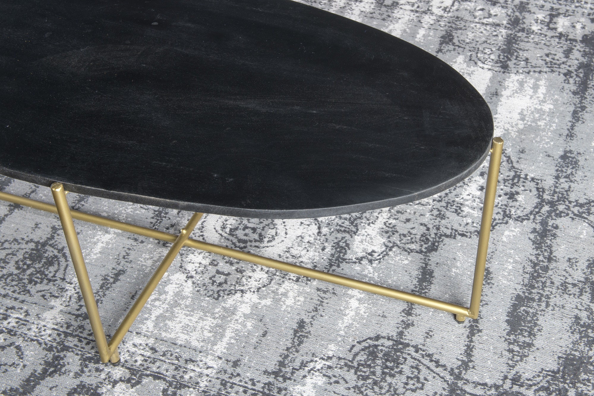 Salontafel Anthony zwart/messing - Afbeelding 3