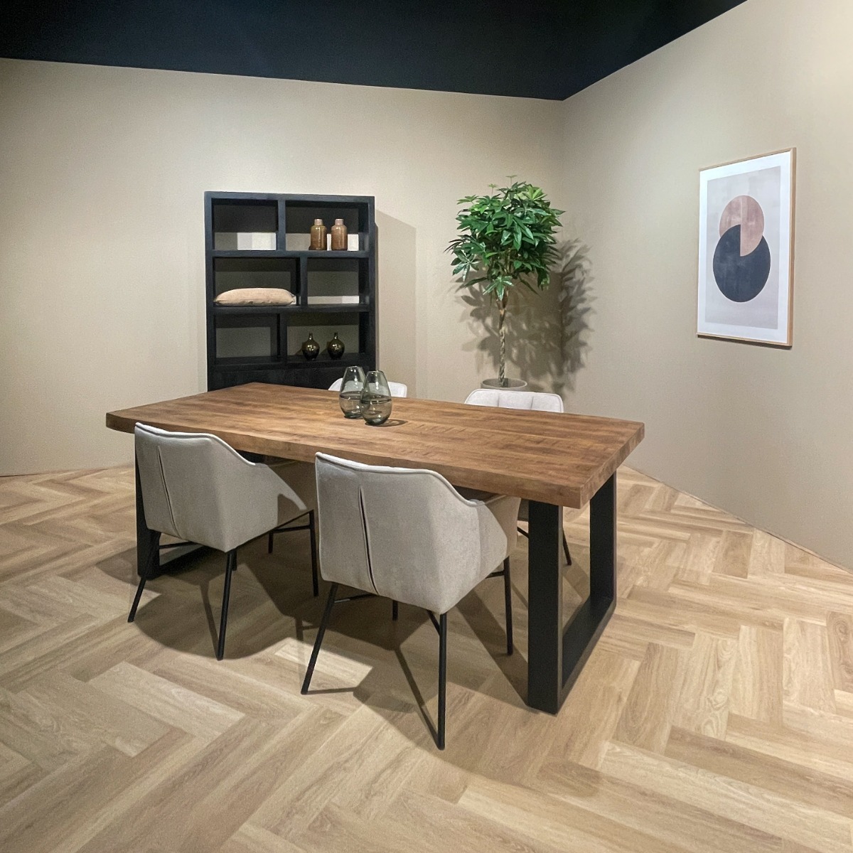 Eetkamertafel Sturdy U 160x90 cm - Afbeelding 6