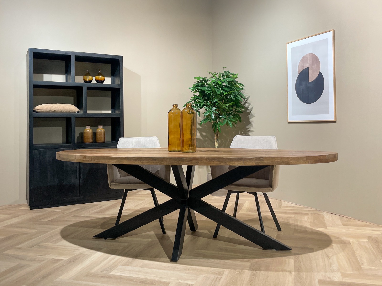 Eetkamertafel Sturdy ovaal 180 cm - Afbeelding 4