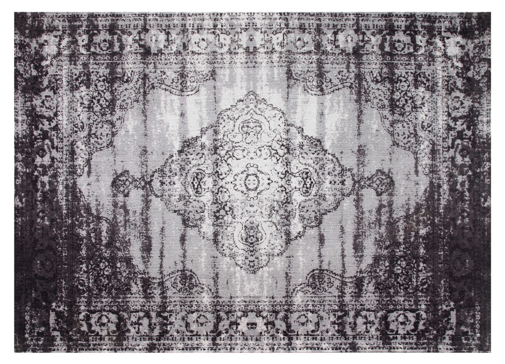 Vloerkleed Kelly Vintage zwart 170x240 cm