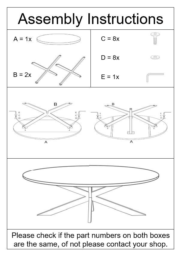 Eetkamertafel Sturdy ovaal 160 cm - Afbeelding 6