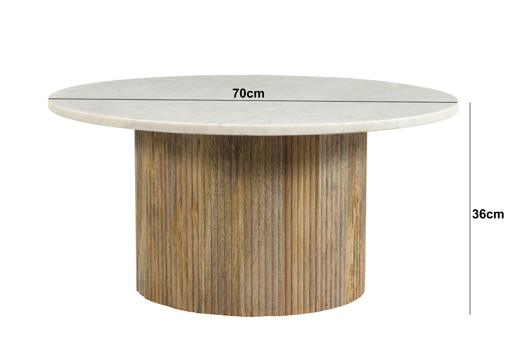 Salontafel Nova wit - Afbeelding 2