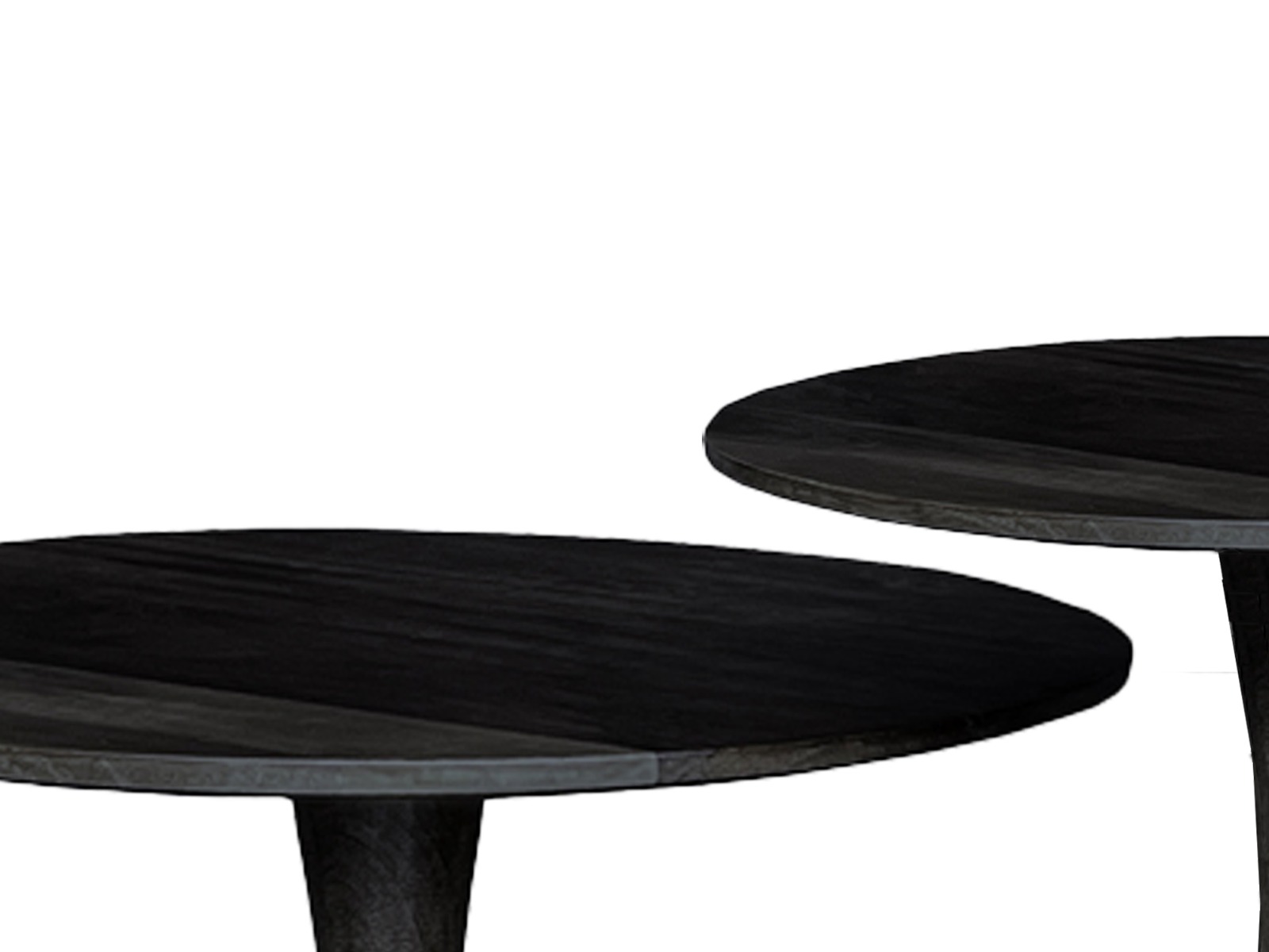 Salontafel Vivian zwart 60 cm - Afbeelding 2