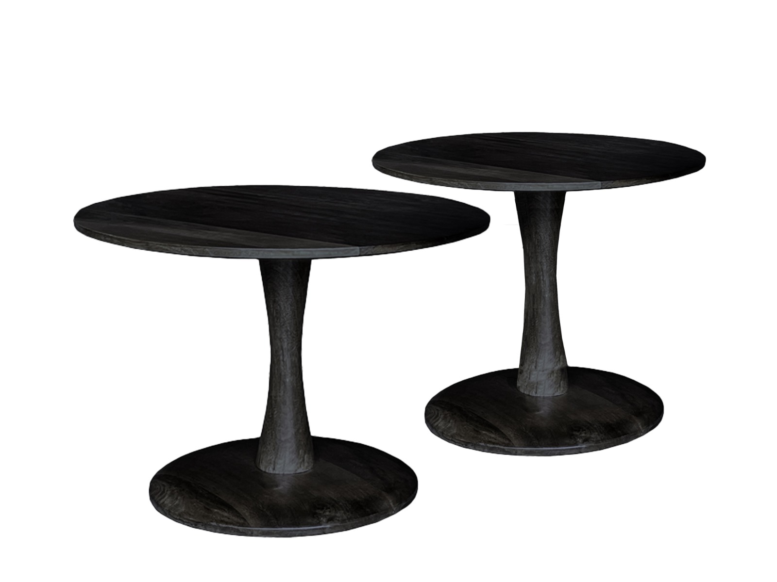 Salontafel Vivian zwart 60 cm - Afbeelding 3