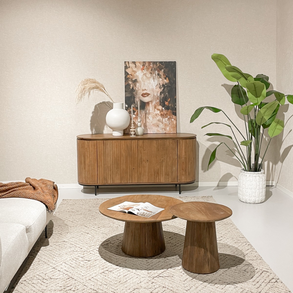 Dressoir Noor 170 cm - Afbeelding 4