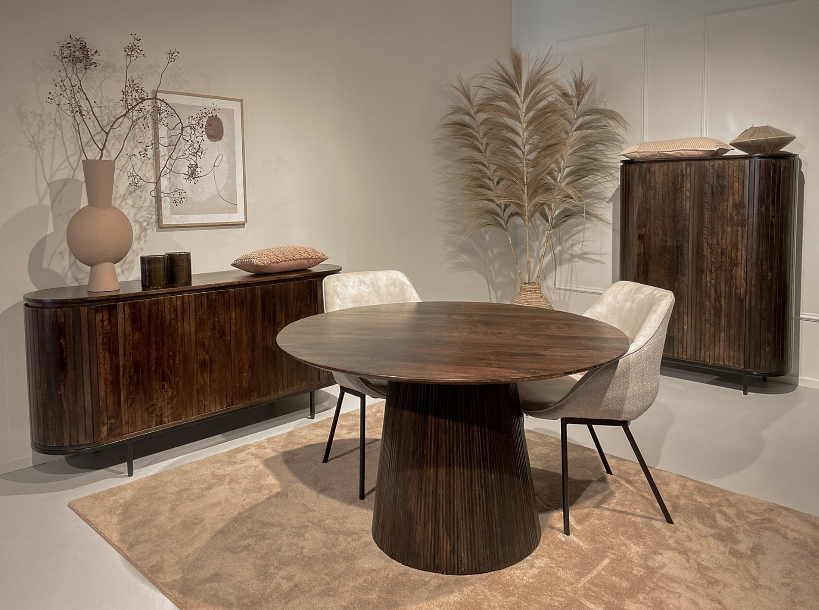Dressoir Noor Walnut 170 cm - Afbeelding 7