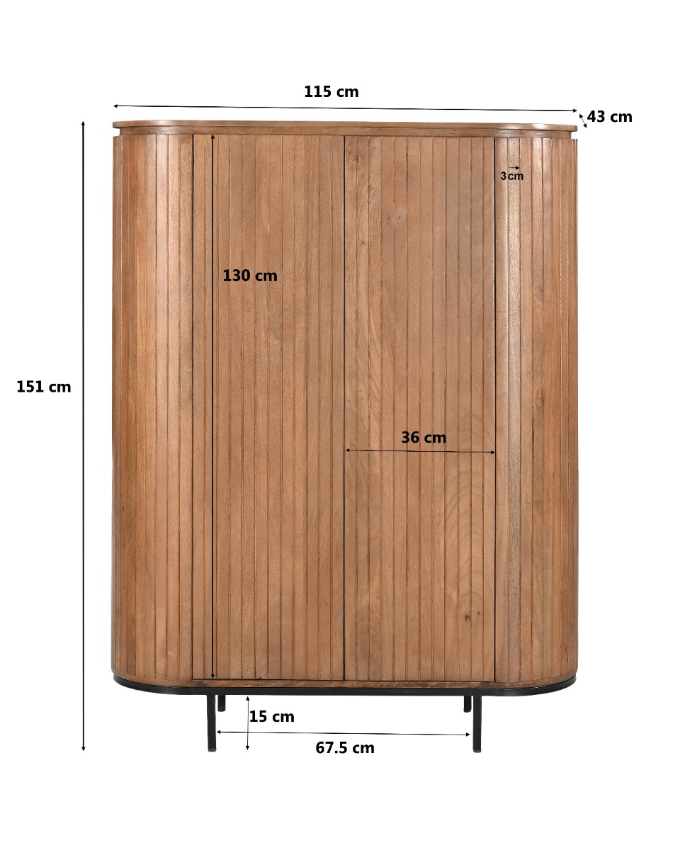Kast Noor 150 cm - Afbeelding 5