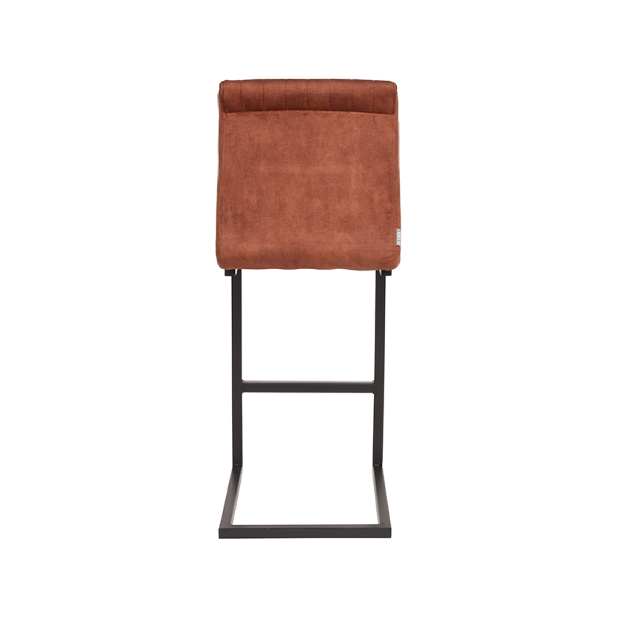 Barkruk Milo Zithoogte 65 roest velours - Afbeelding 5