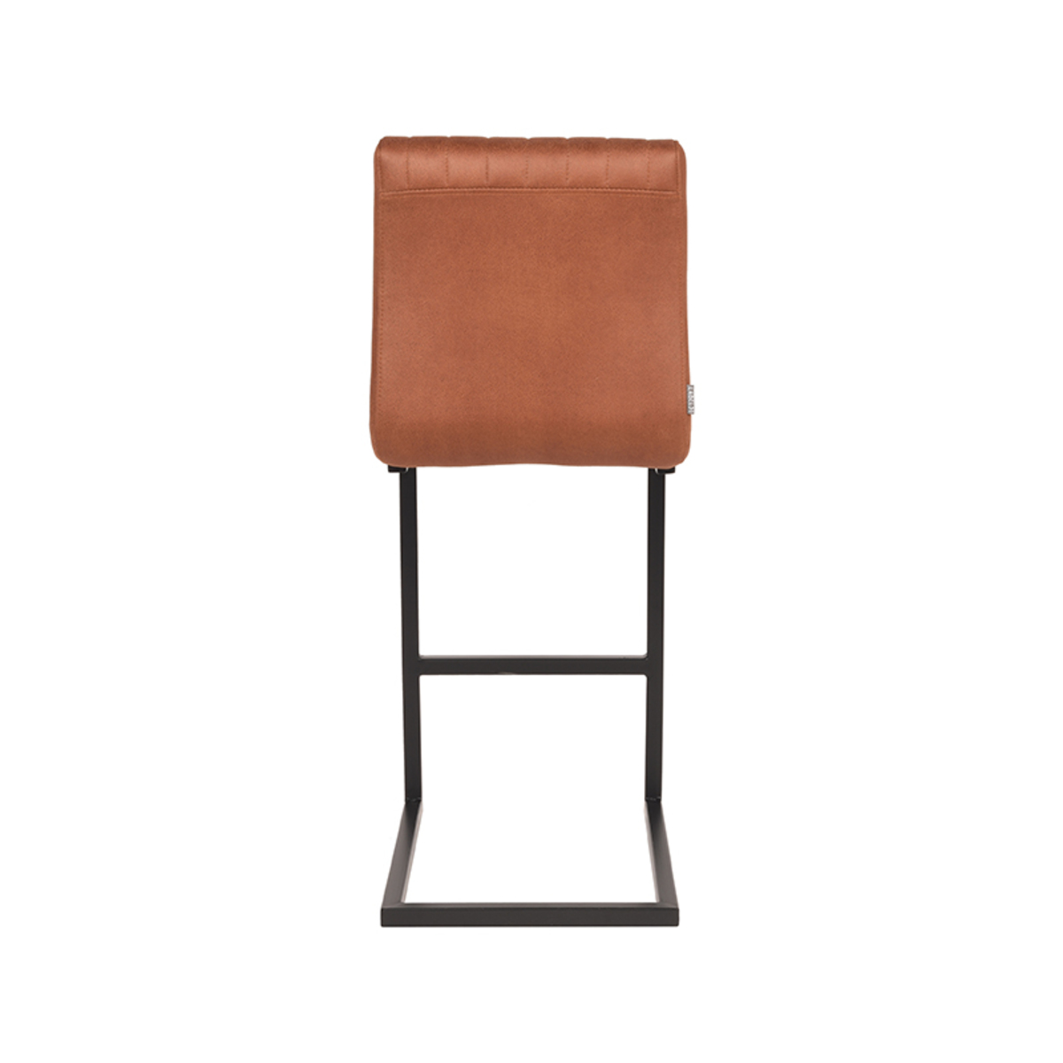 Barkruk Milo Zithoogte 65 cognac microvezel - Afbeelding 5