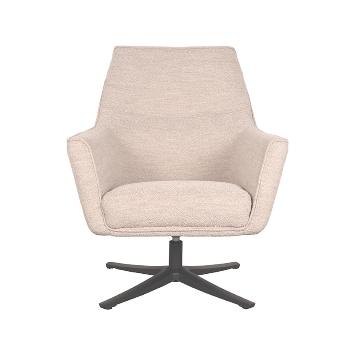 Fauteuil Tod naturel bouclé - Afbeelding 3