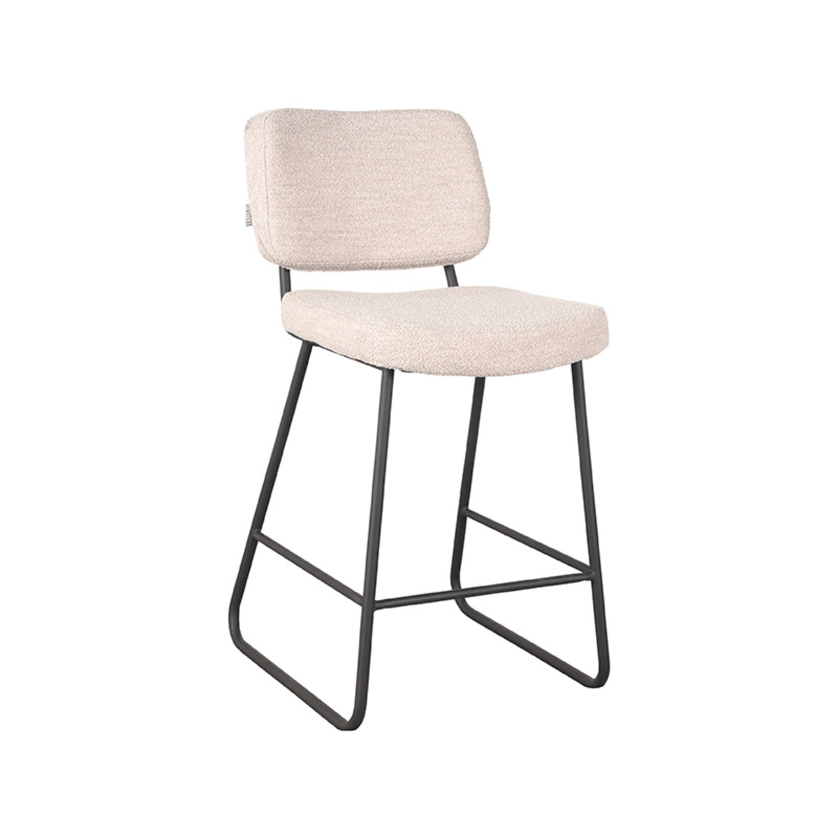 Barkruk Noah Zithoogte 65 naturel bouclé - Afbeelding 3