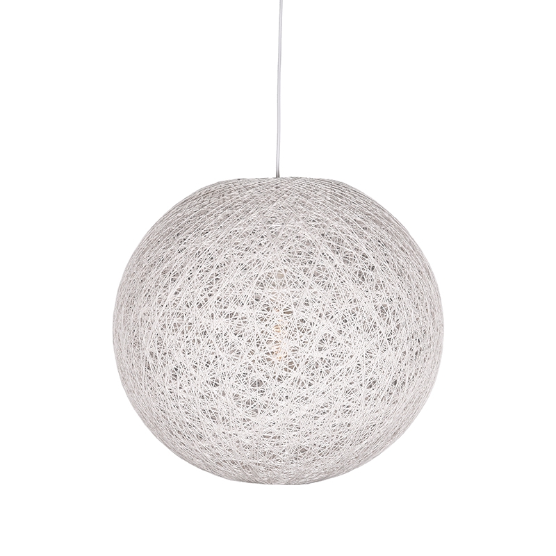 Hanglamp Twist Vlas L wit