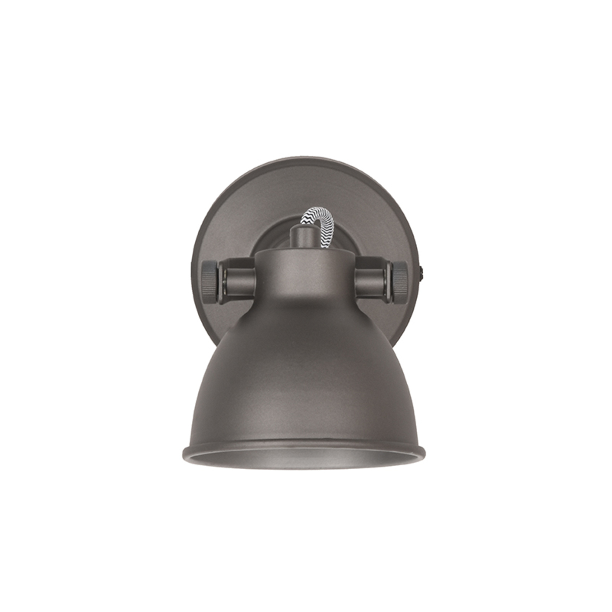 Wandlamp Bow M grijs metaal - Afbeelding 2