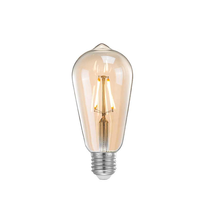 Lichtbron Led Kooldraadlamp Peer glas