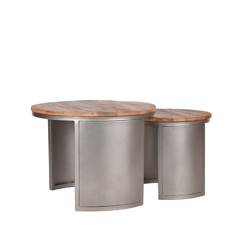 Salontafel Set Bunch 60x60x45 cm