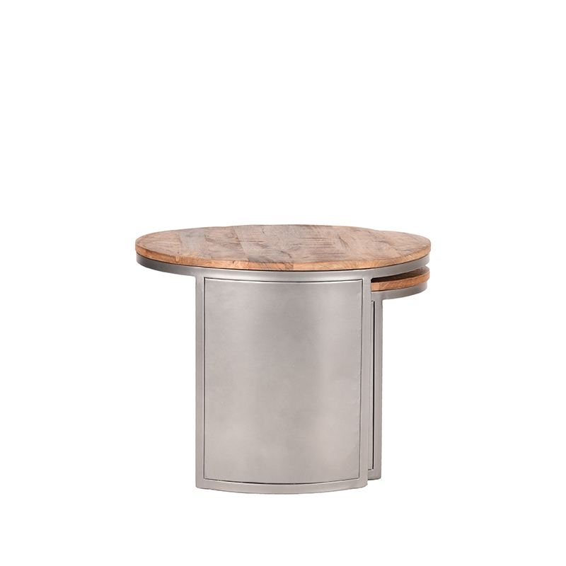 Salontafel Set Bunch 60x60x45 cm - Afbeelding 3