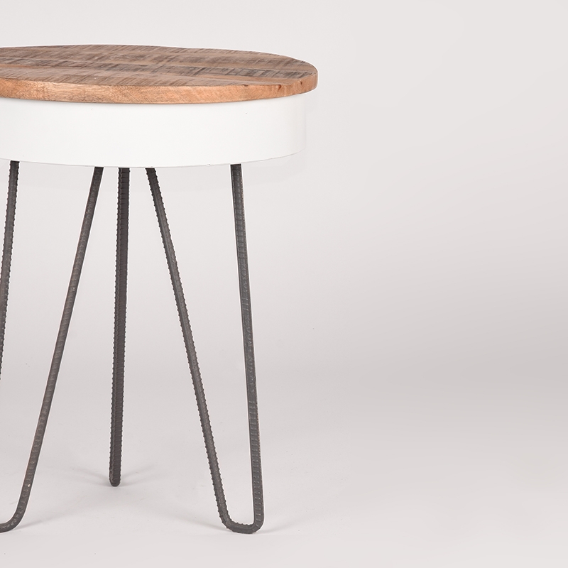 Bijzettafel Saria 44x44x53 cm - Afbeelding 4
