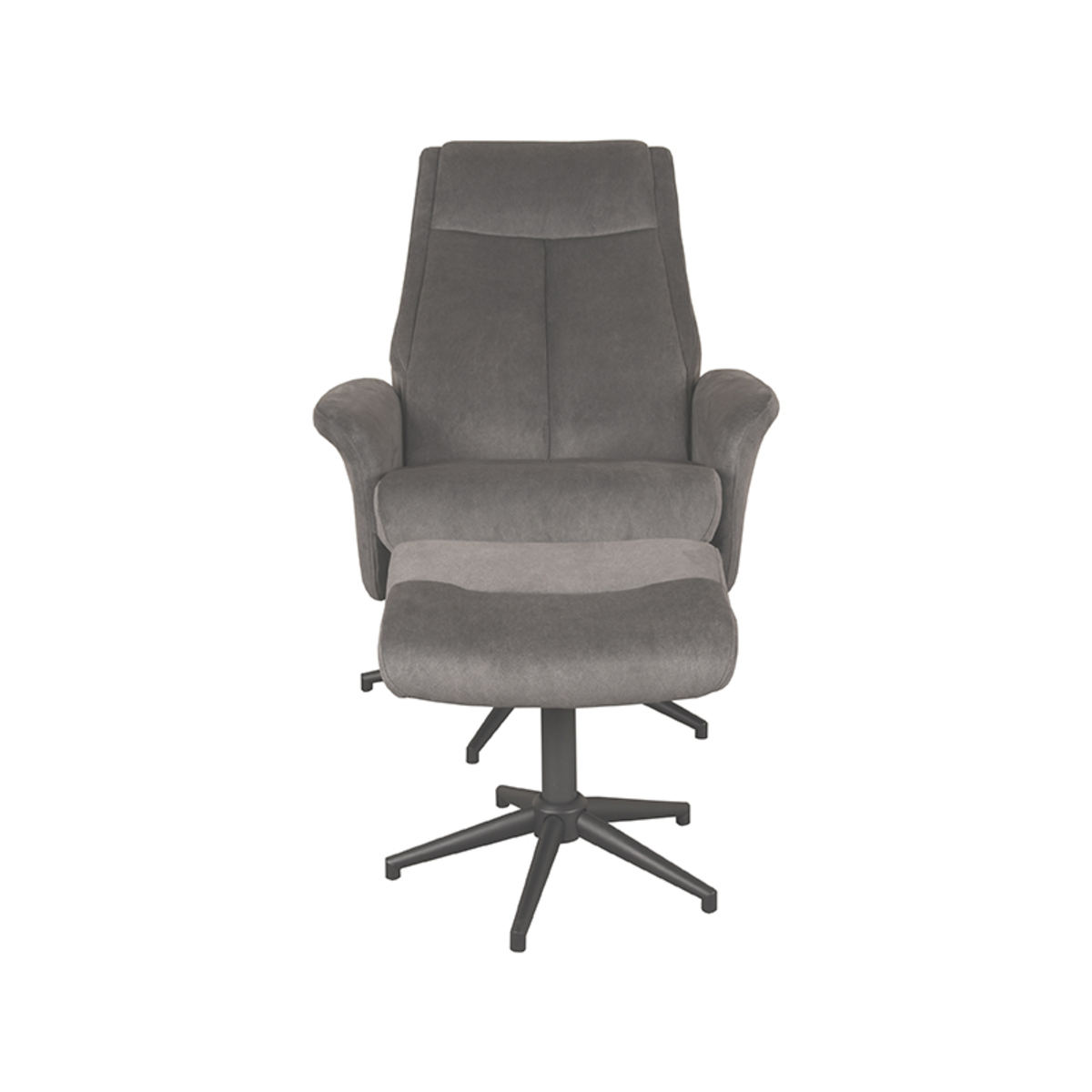 Relaxfauteuil Bergen Ottomane 77x76x105 cm - Afbeelding 4