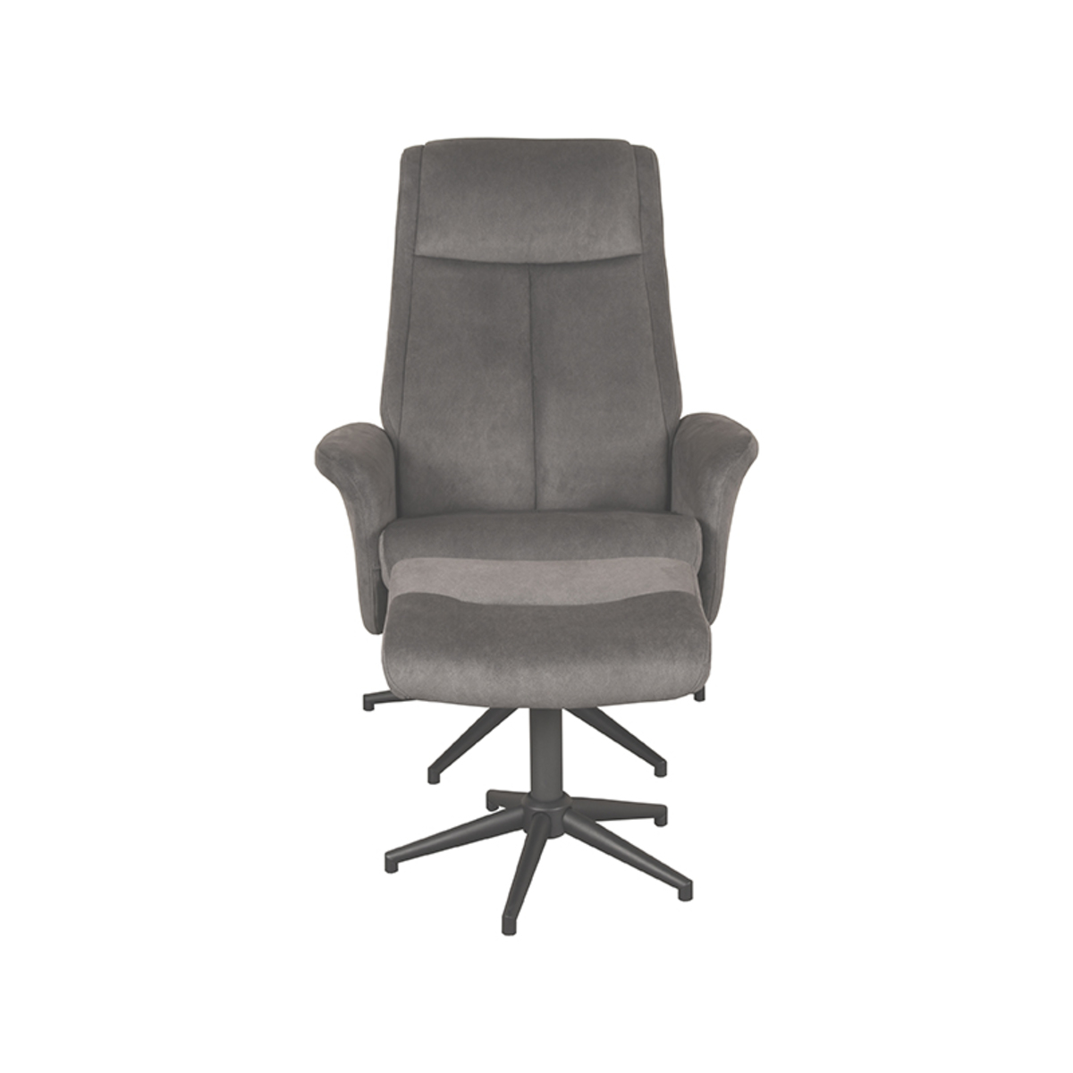 Relaxfauteuil Bergen Ottomane 77x76x105 cm - Afbeelding 5