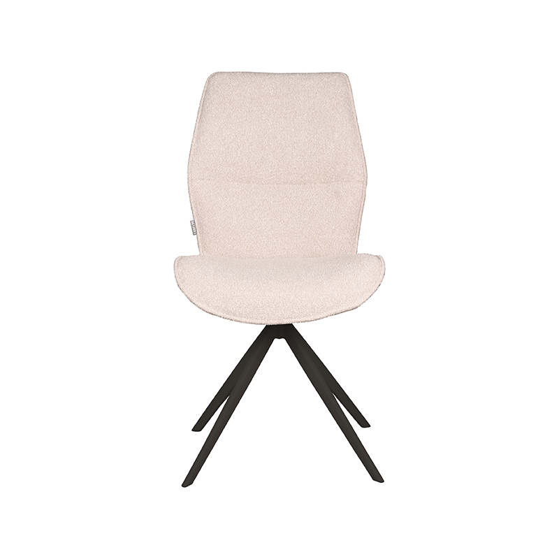 Eetkamerstoel Comfy naturel bouclé - Afbeelding 2