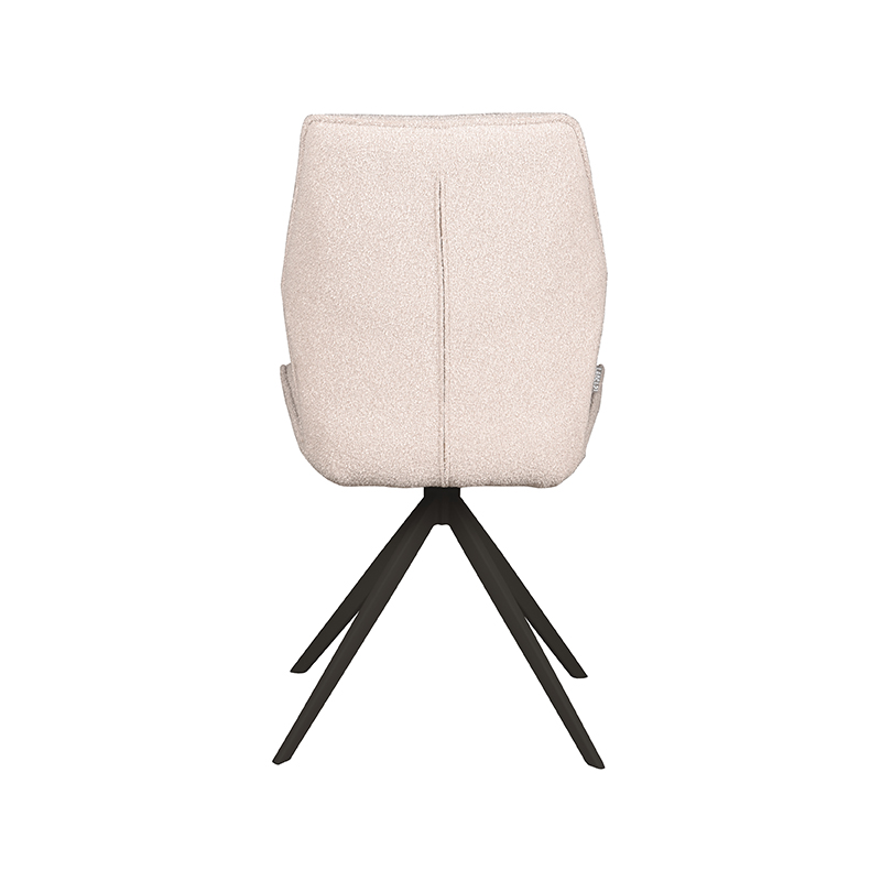 Eetkamerstoel Comfy naturel bouclé - Afbeelding 4