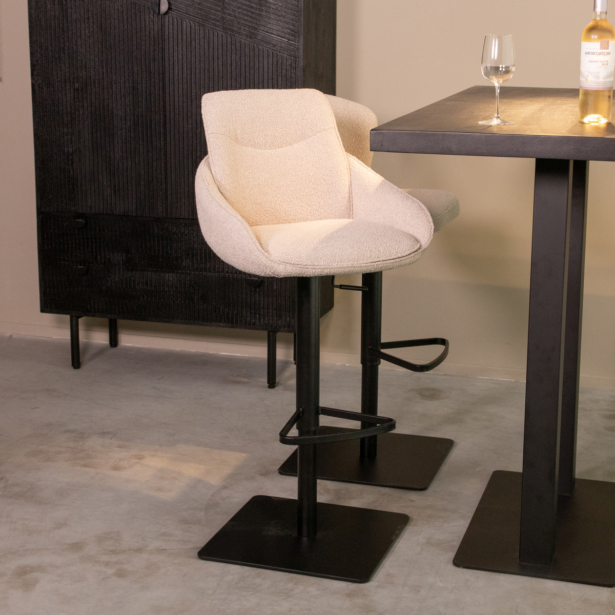 Barkruk Beauty 52x58,5x88,5-113 cm - Afbeelding 2