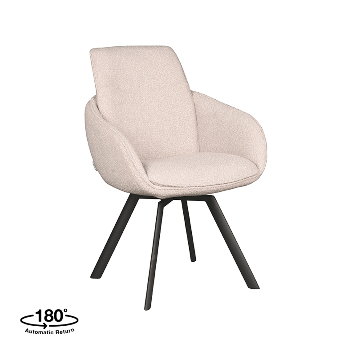 Eetkamerstoel Beauty 56x63x88 cm - Afbeelding 2