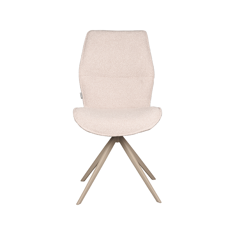 Eetkamerstoel Comfy naturel bouclé - Afbeelding 3