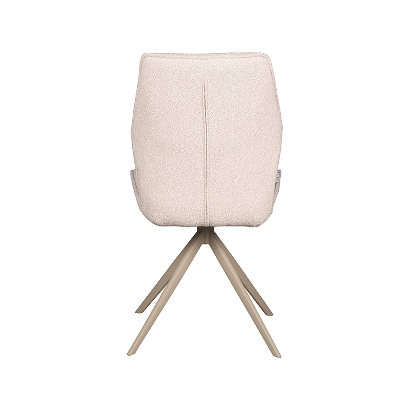 Eetkamerstoel Comfy naturel bouclé - Afbeelding 5