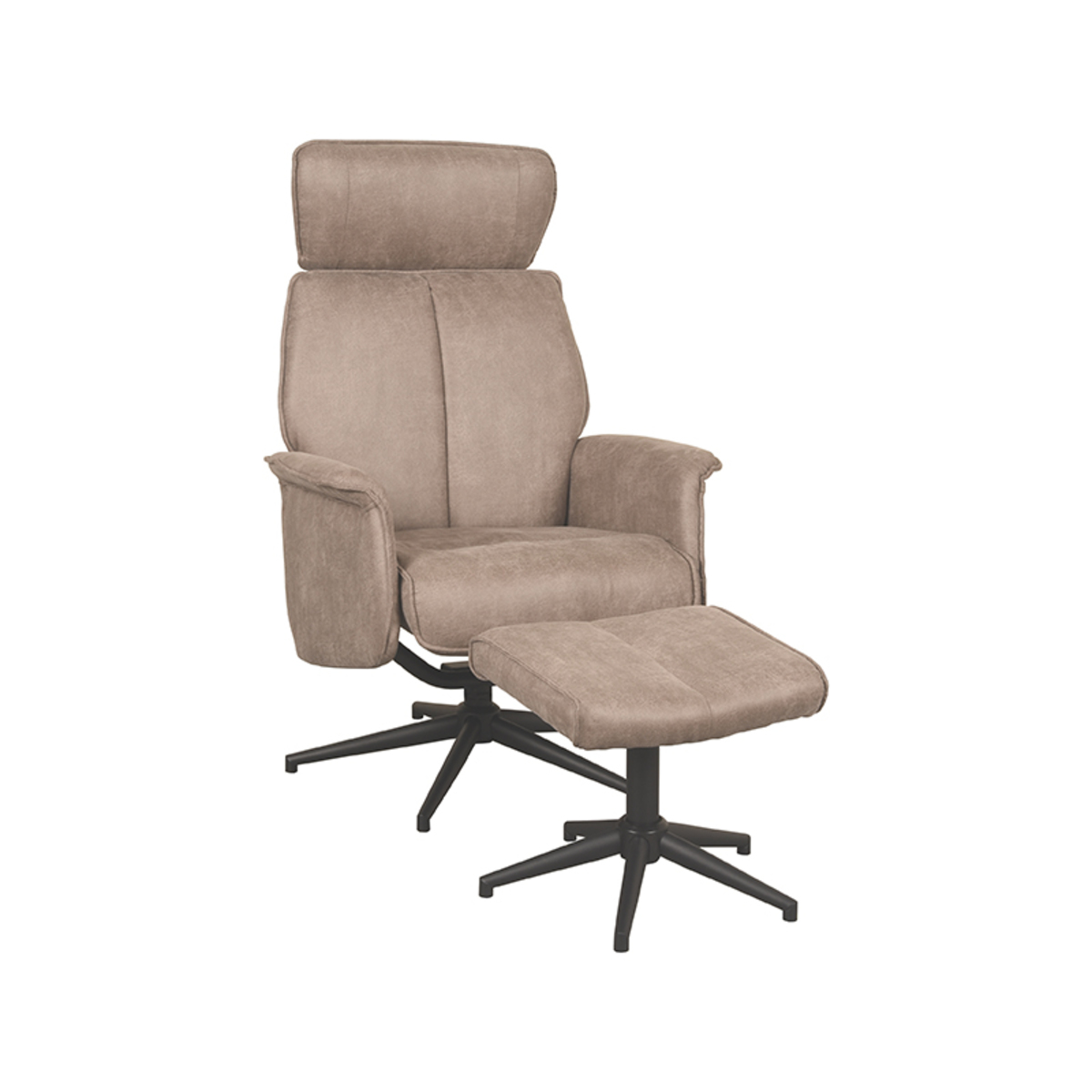 Relaxfauteuil Verdal Ottomane 77x79x109 cm - Afbeelding 2
